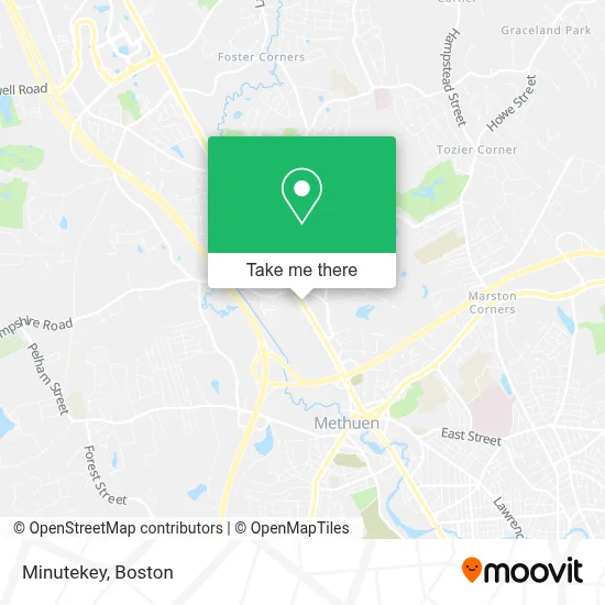 Minutekey map