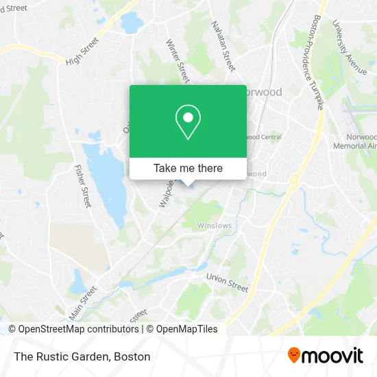 The Rustic Garden map