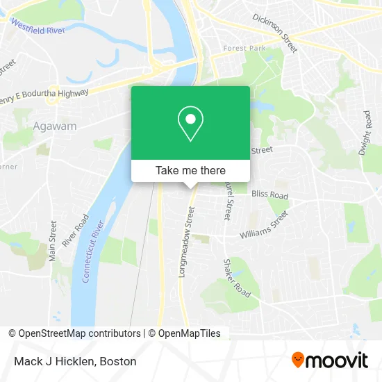 Mack J Hicklen map
