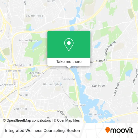 Integrated Wellness Counseling map