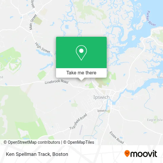 Ken Spellman Track map