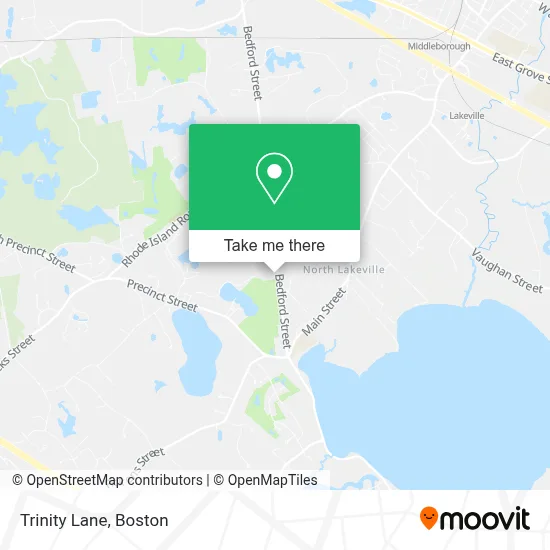 Trinity Lane map