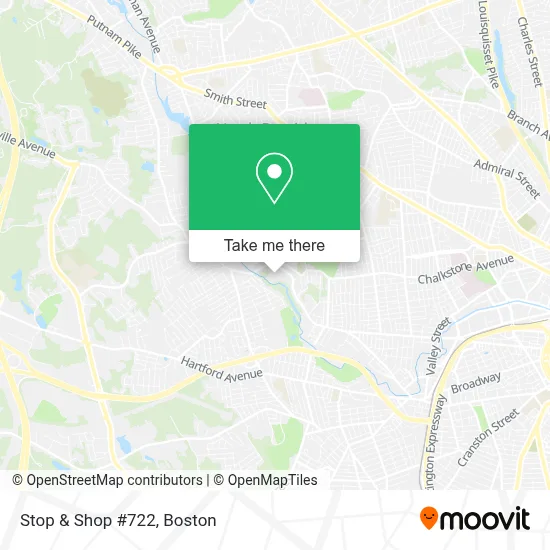 Stop & Shop #722 map