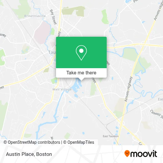 Austin Place map