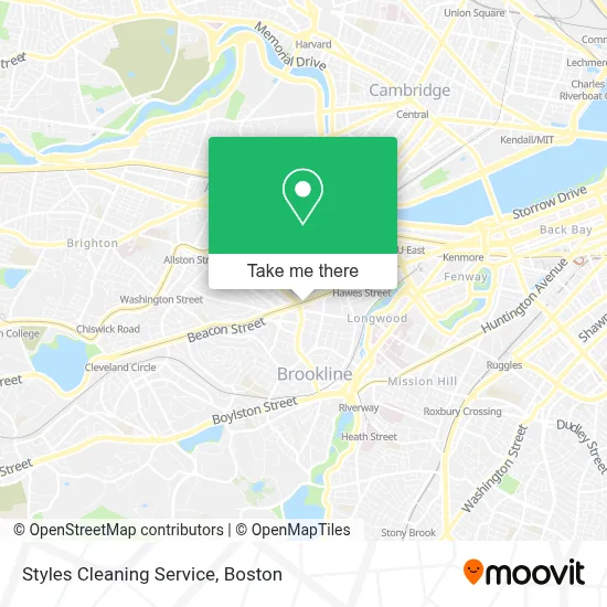Styles Cleaning Service map
