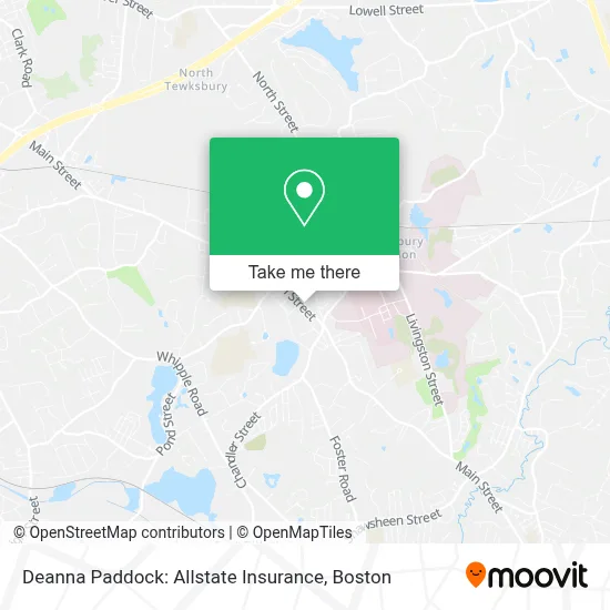 Deanna Paddock: Allstate Insurance map