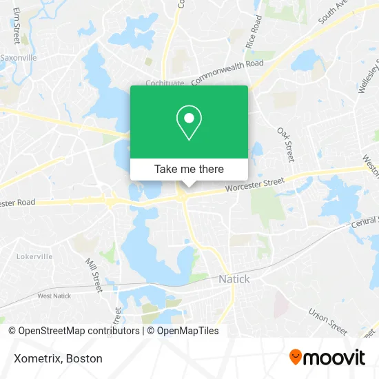 Xometrix map