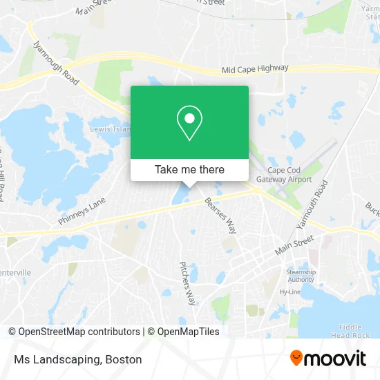 Ms Landscaping map