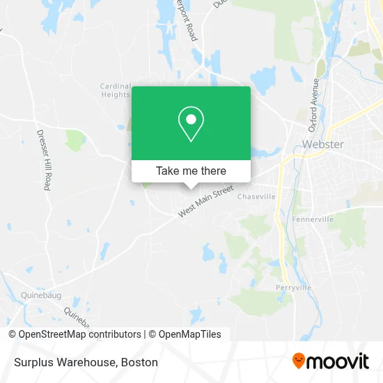Surplus Warehouse map