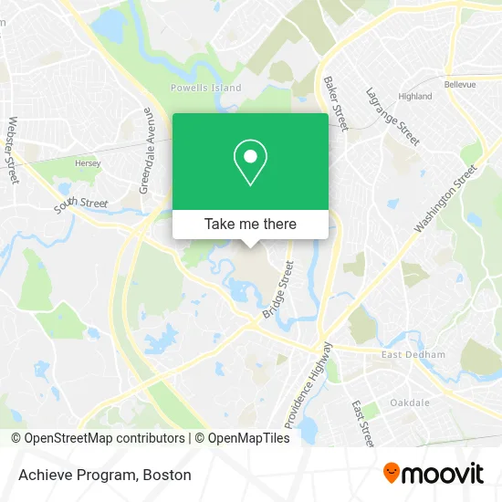 Achieve Program map