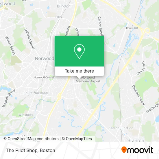 The Pilot Shop map