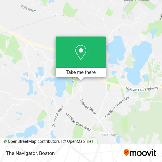 The Navigator map