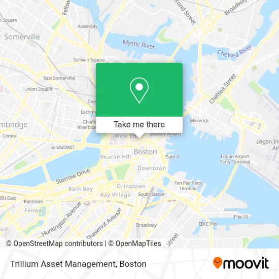 Trillium Asset Management map