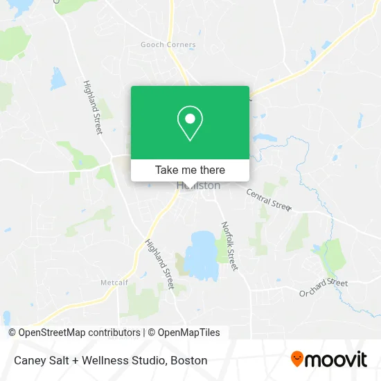 Caney Salt + Wellness Studio map