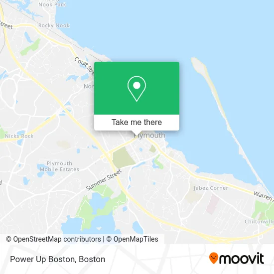 Power Up Boston map