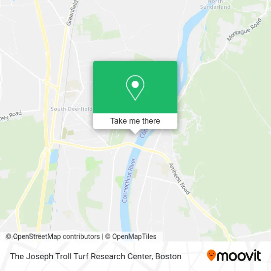 The Joseph Troll Turf Research Center map