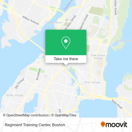Regiment Training Center map