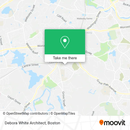 Debora White Architect map