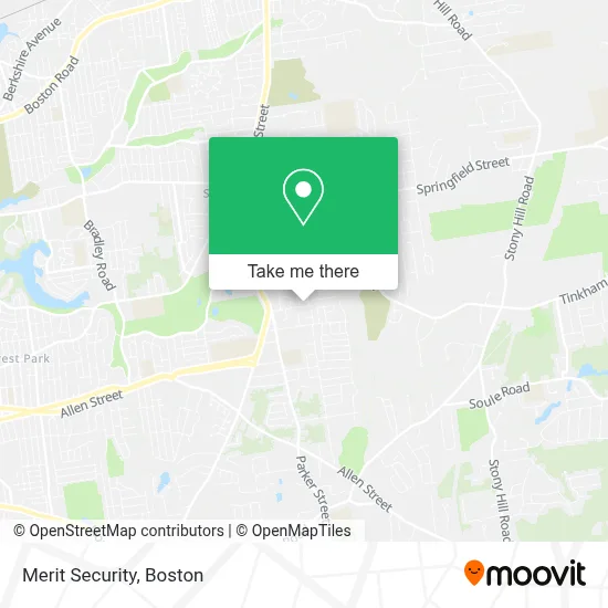 Merit Security map