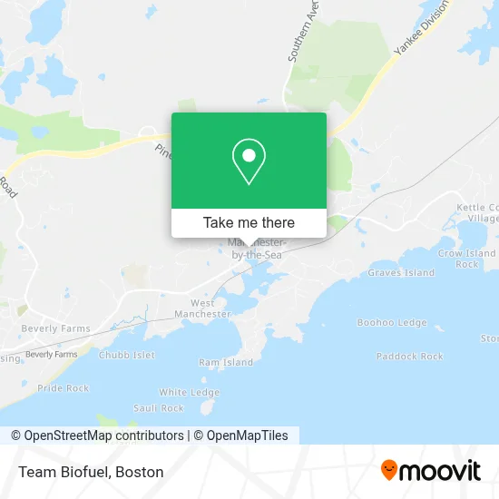 Team Biofuel map
