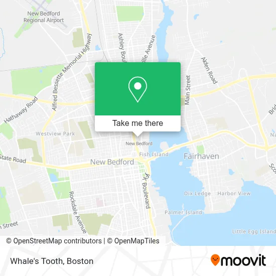 Whale's Tooth map
