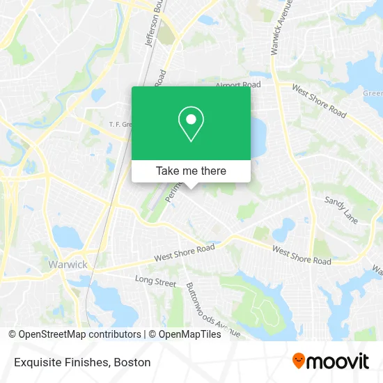 Exquisite Finishes map