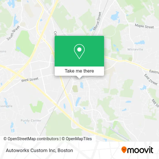 Autoworks Custom Inc map