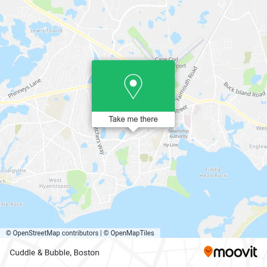 Cuddle & Bubble map