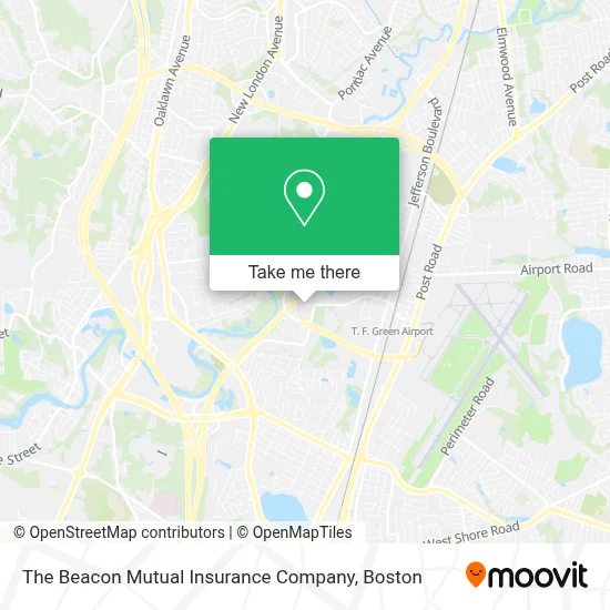 The Beacon Mutual Insurance Company map