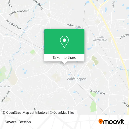 Savers map