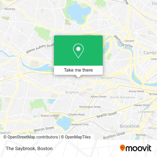 The Saybrook map