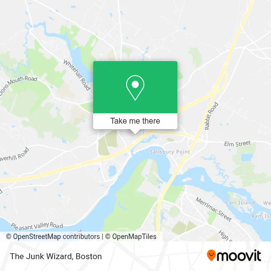 The Junk Wizard map