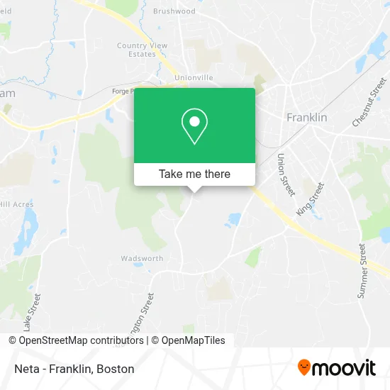 Neta - Franklin map