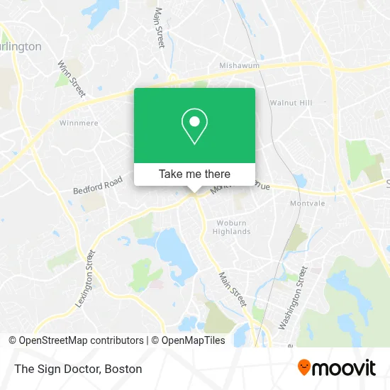 The Sign Doctor map