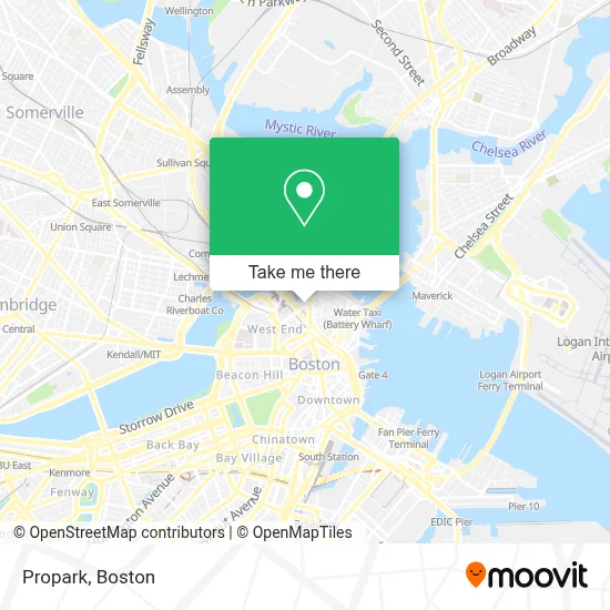 Propark map