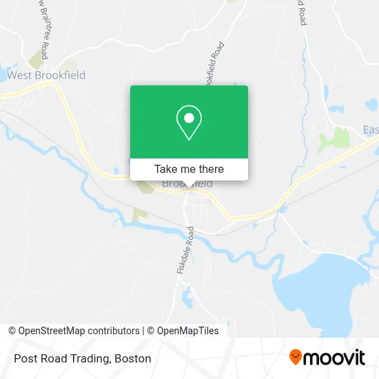 Post Road Trading map