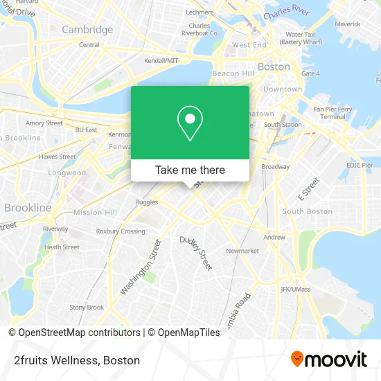 2fruits Wellness map