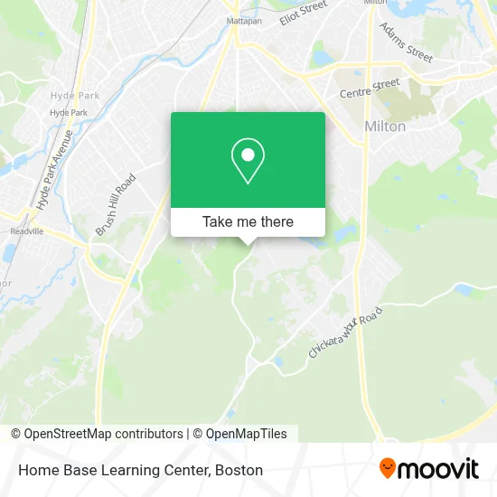 Home Base Learning Center map