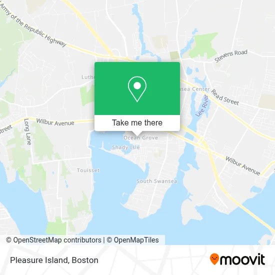 Pleasure Island map