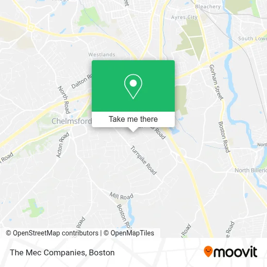 The Mec Companies map