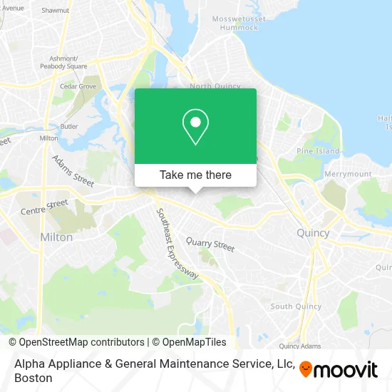 Alpha Appliance & General Maintenance Service, Llc map