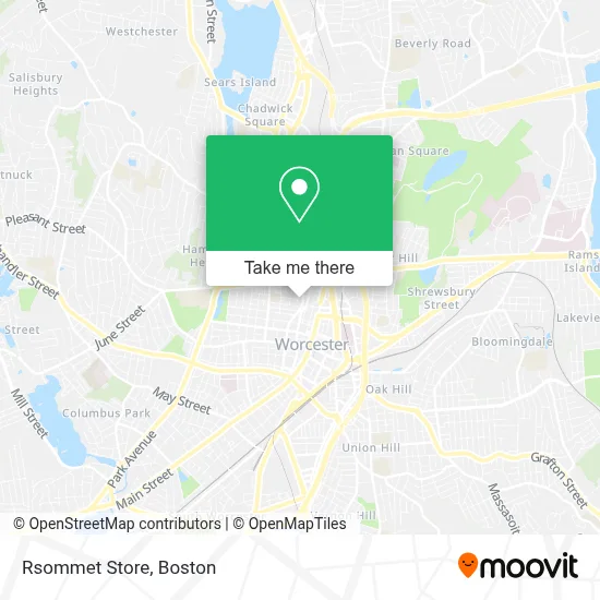 Rsommet Store map