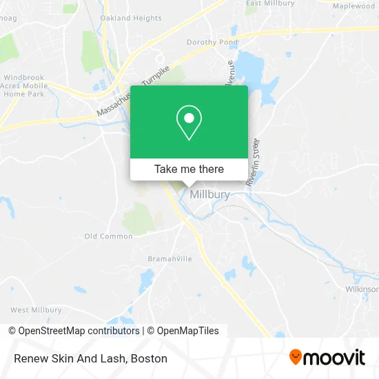 Renew Skin And Lash map
