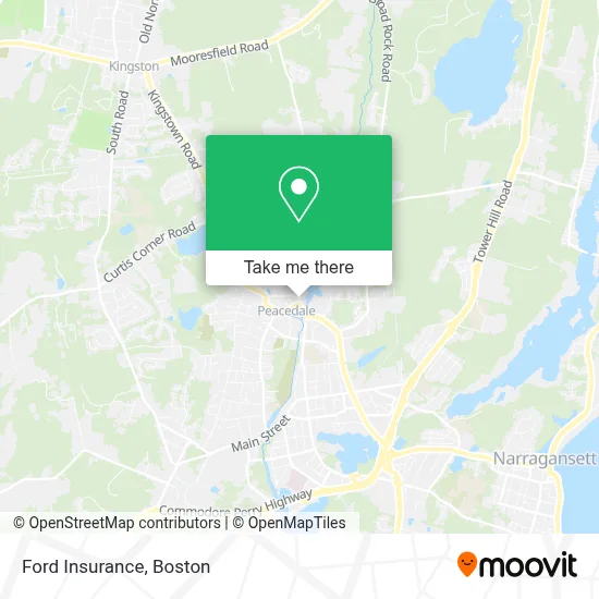 Ford Insurance map