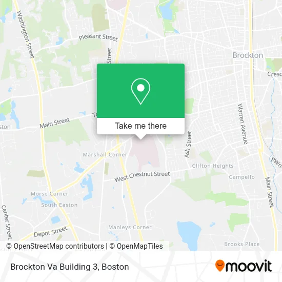 Brockton Va Building 3 map