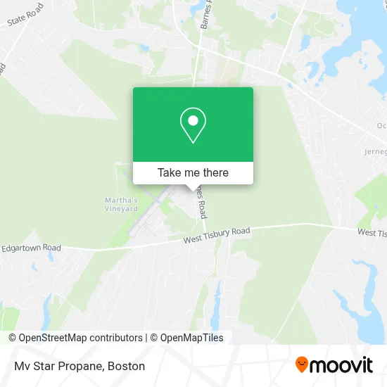 Mv Star Propane map