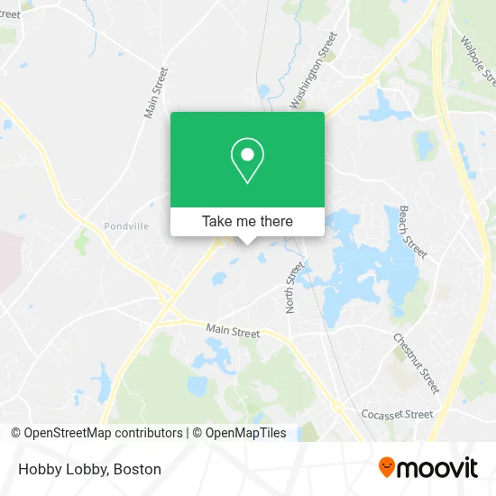 Hobby Lobby map