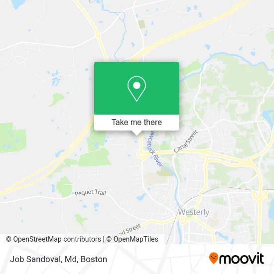 Job Sandoval, Md map