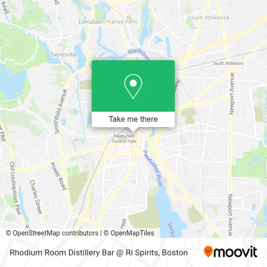 Rhodium Room Distillery Bar @ Ri Spirits map