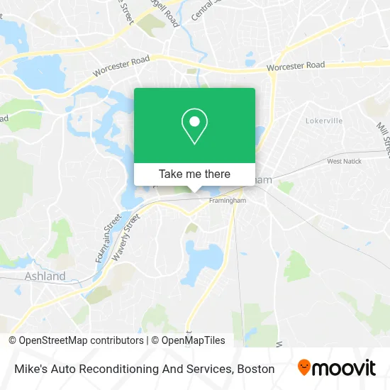 Mike's Auto Reconditioning And Services map